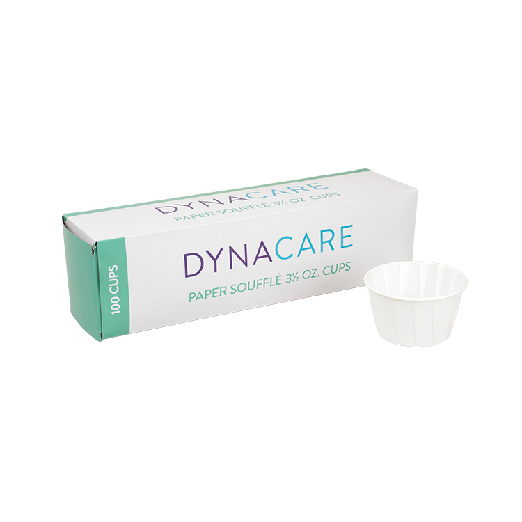 Dynarex® DynaCare Paper Soufflé Cups, 3.5oz (5000ct)