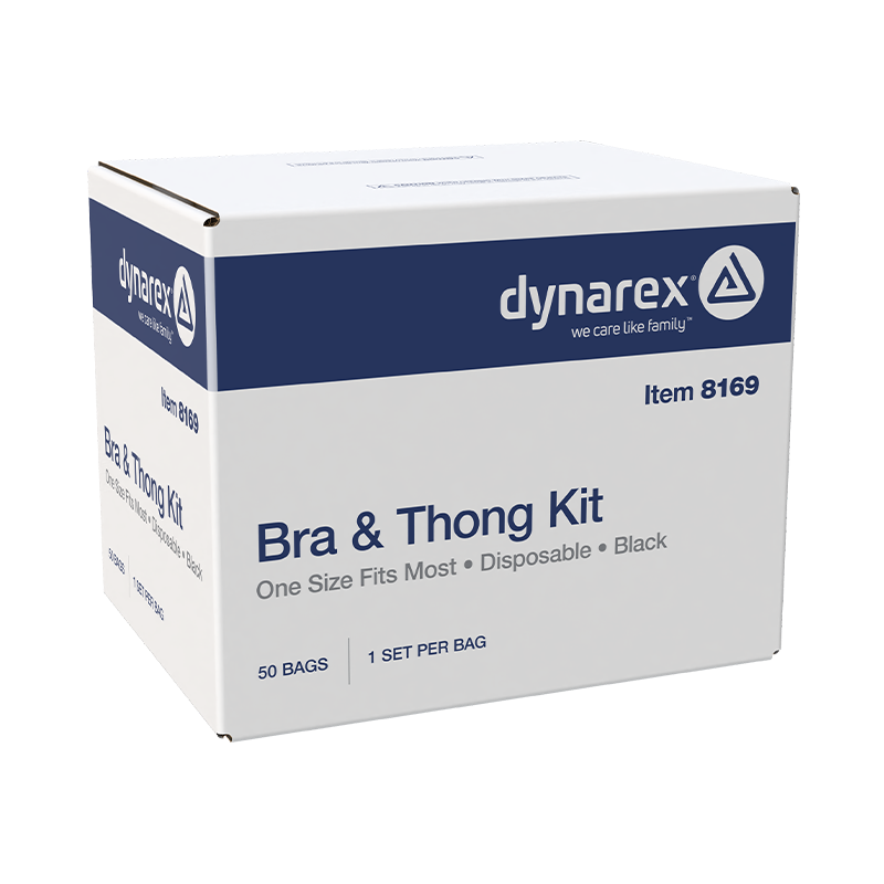 8169 Dynarex® Disposable Bra & Thong Set Master Carton
