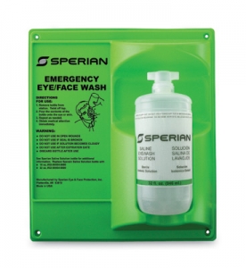 Fend-all® 32 Ounce Sperian Sterile Saline Single Bottle Wall Station