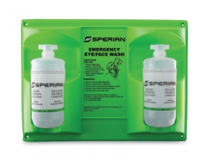 Fend-all® 32 Ounce Sperian Sterile Saline Double Bottle Wall Station