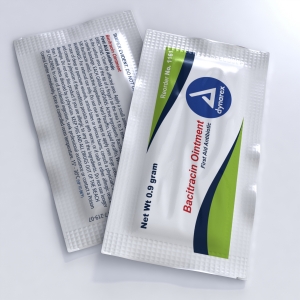 Dynarex #1161 Bacitracin Ointment .9 gram foil packs 