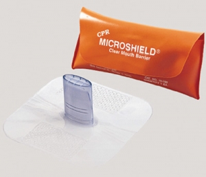 #70-150 MDI® CPR Microshield® Regular Rescue Breather In Plastic Pouch