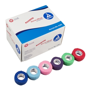 3181 Dynarex® Sensi-Wrap Self-Adherent Rolls - 1` x 5 yds