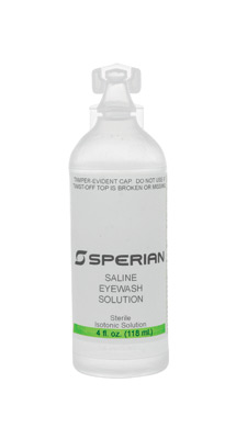 Fend-all® 4 Ounce Bottle Sperian Sterile Saline Personal Eye Wash Solution