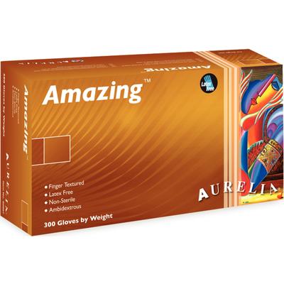 Aurelia® Amazing™ Disposable Powder-Free Nitrile  Exam Gloves, blue