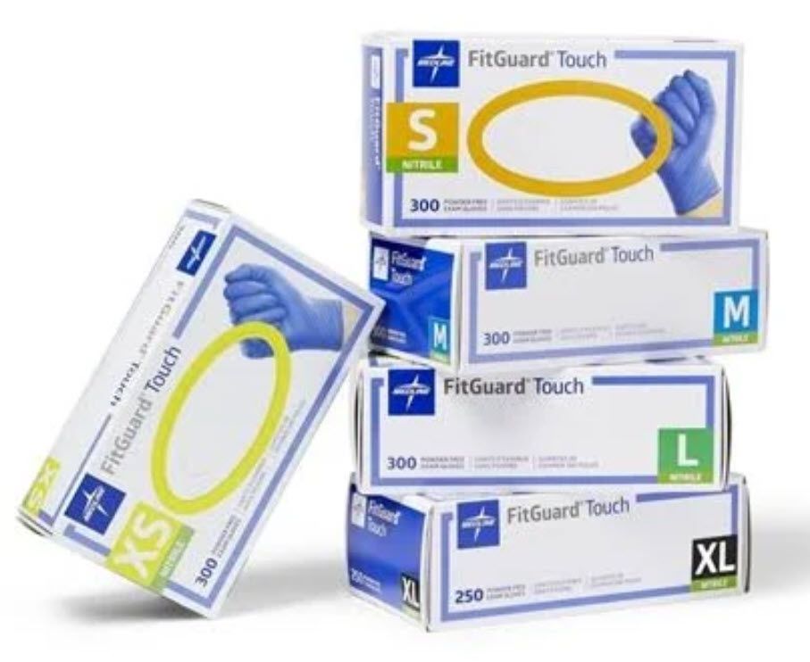 FitGuard® Touch Nitrile Exam Gloves Sensitive LatexFree Medical