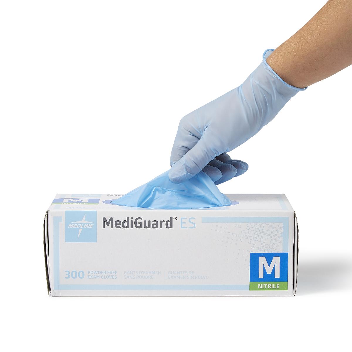MediGuard® ES PowderFree Nitrile Exam Gloves Economy Nitrile Exam
