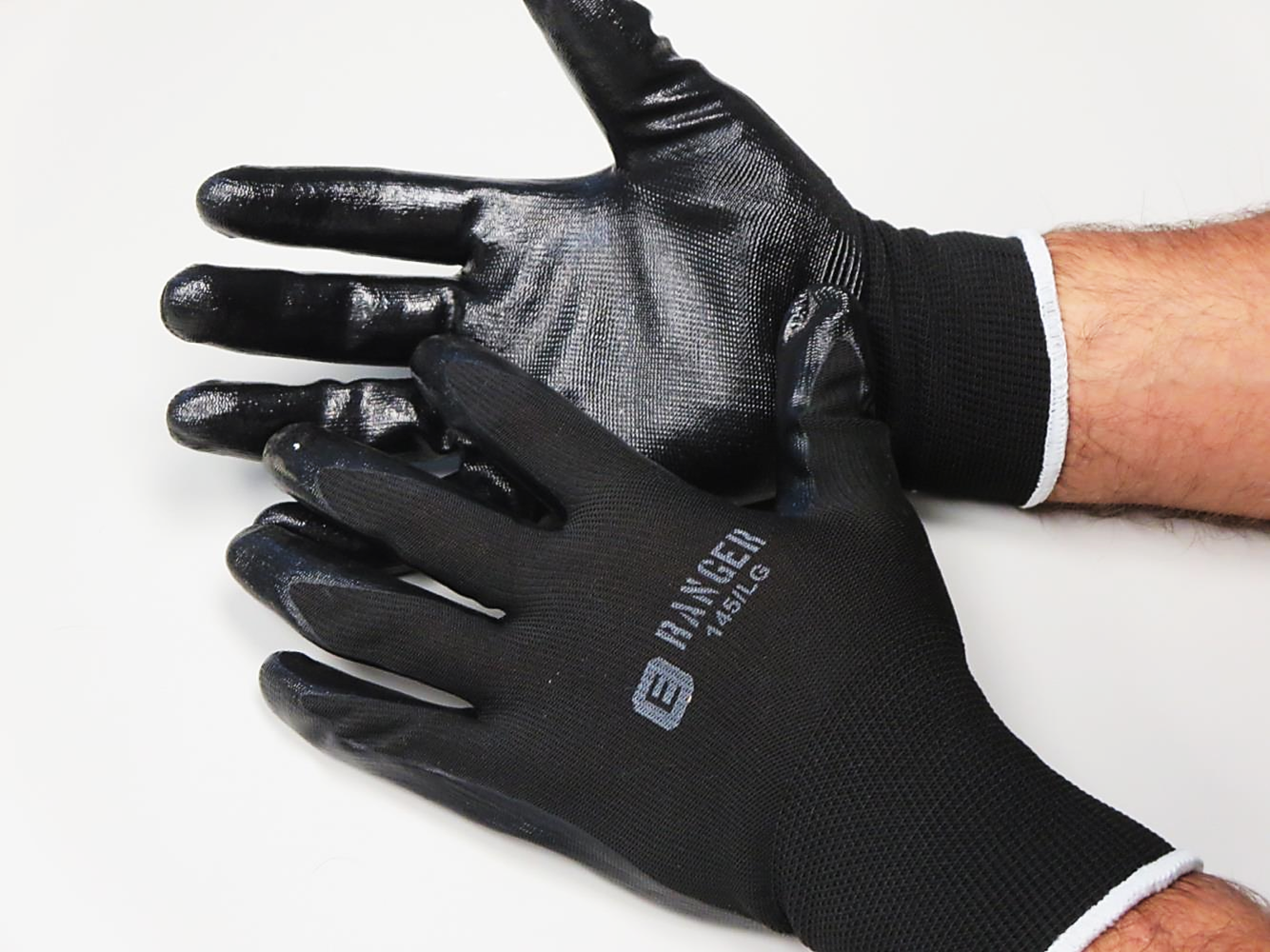 Bulk Nitrile Foam Coated Industrial Work Gloves Affordable Protective