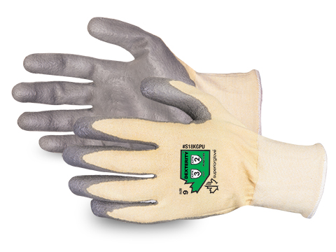 #S18KGPU Superior Glove® Dexterity® 18-Gauge Cut-Resistant Kevlar® w/ PU Palm Dipped Glove