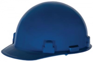 SmoothDome™ Class E Type I Polyethylene Slotted Hard Cap - Blue