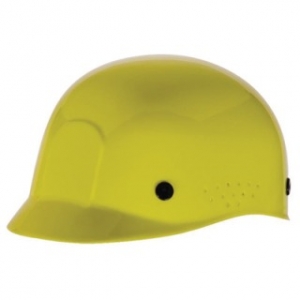 Polyethylene Bump Caps-Yellow, MDS Economy Adjustable Polyethylene Protective Bump Caps