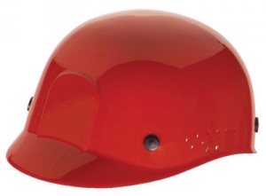 Polyethylene Bump Caps-Red, MDS Economy Adjustable Polyethylene Protective Bump Caps