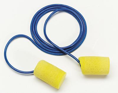 3M™ E-A-R™ Classic™ Cylinder Shaped Foam Corded Earplugs 