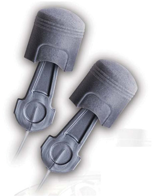 P1401 3M™ PistonZ™ Piston Shaped Metallic-Look Foam Corded Earplugs w/ Cord
	
