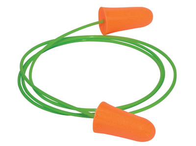 Moldex® Single Use Mellows™ Tapered Foam Corded Earplugs