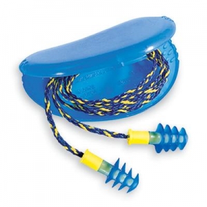 FUS30HP Howard Leight® Multiple-Use Fusion® Flange Ear Plugs w/ Cord