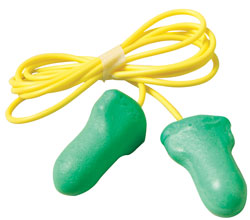 Howard Leight® Single Use Max-Lite® Contoured T-Shape Polyurethane And Foam Corded Earplugs, LPF30 Howard Leight® Single-Use Max-Lite® Ear Plugs w/ Cord