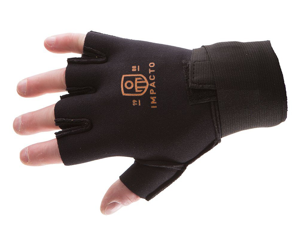 #785-00 Impacto® Anti Fatigue half finger neoprene gloves with detachable wrist support