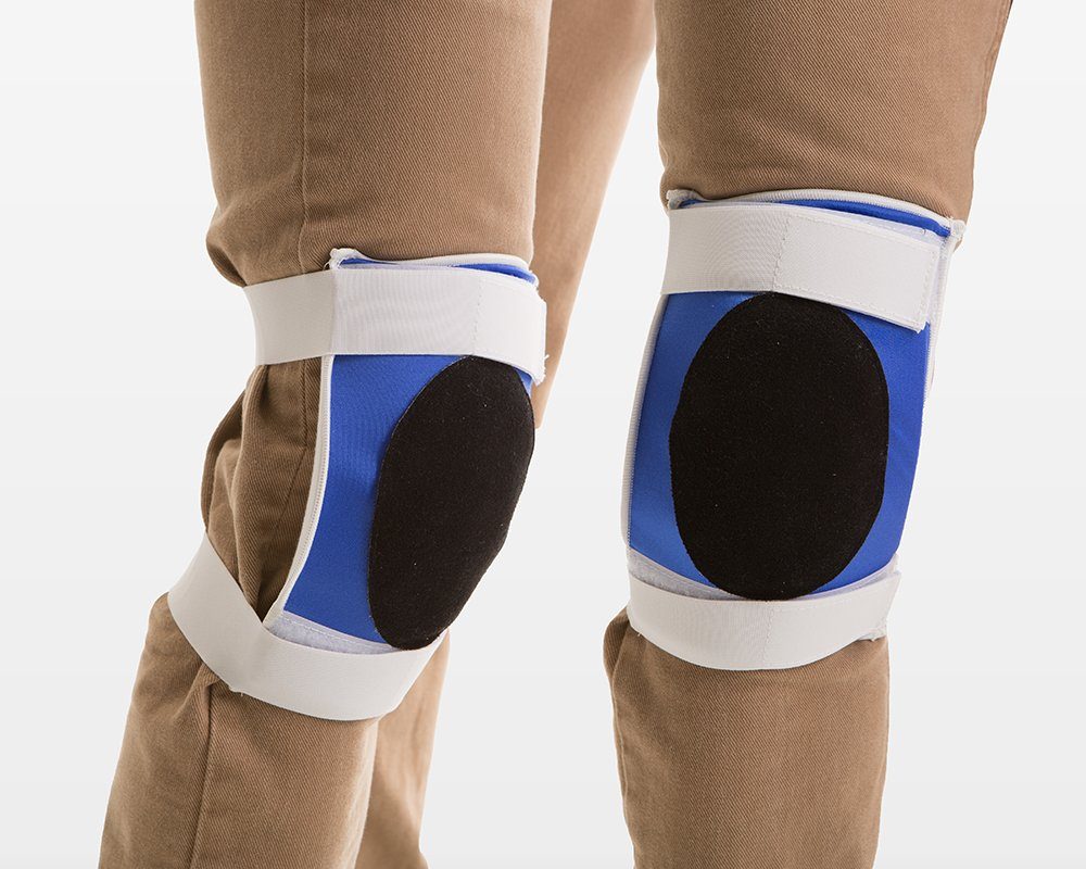 Suede Leather Knee Protectors Soft Knee Protectors AntiScratch