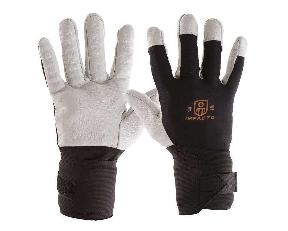 Peral Leather Air Glove® Gloves with Wrist Support AntiImpact