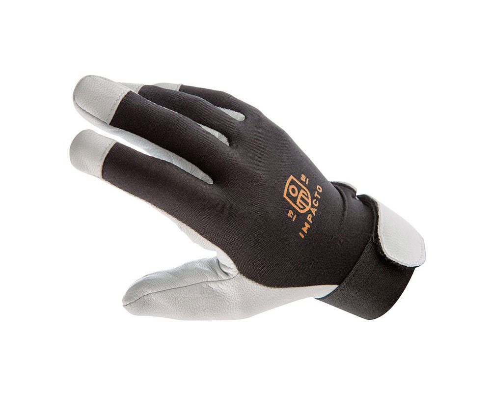 Impacto® Pearl Leather Air Glove® Padded Leather Palm Work Safety