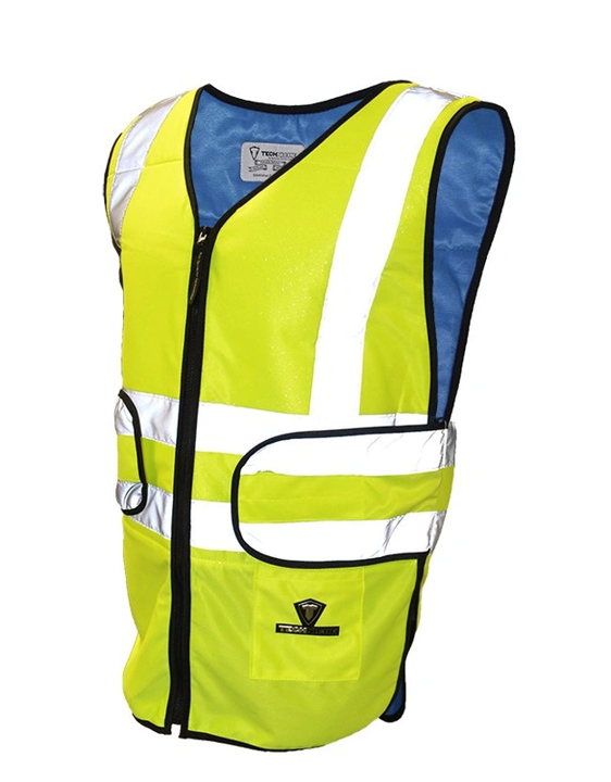 Occunomix Techniche 6626-HV CoolPax™ Phase Change ANSI Class 2 Safety Evaporative Cooling Vests