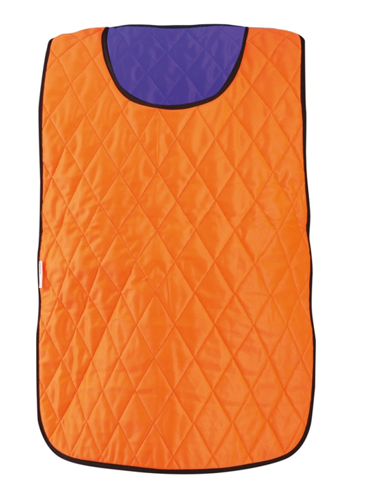 HPK-902 OccuNomix HyperKewl™ Plus Hi-Viz Orange Pullover Cooling Poncho Vest 