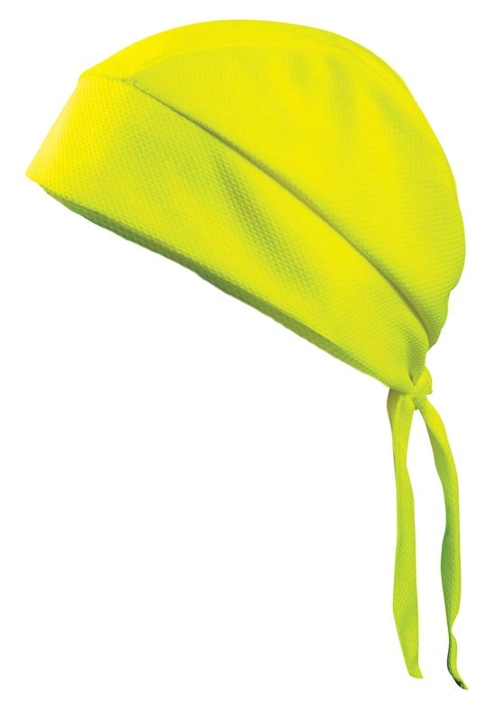 TD200 Occunomix Miracool® Wicking & Cooling Skull Cap - Hi Viz Yellow