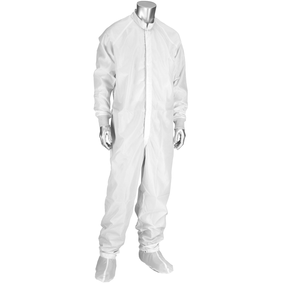 CC1245-74-5PK  Uniform Technology™ Altessa Grid ISO 5 (Class 100) Cleanroom Coveralls - white