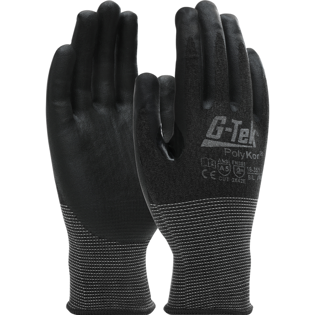 PIP® G-Tek® PolyKor® 21-Gauge Nitrile Coated A5 Cut Gloves 87-16-351