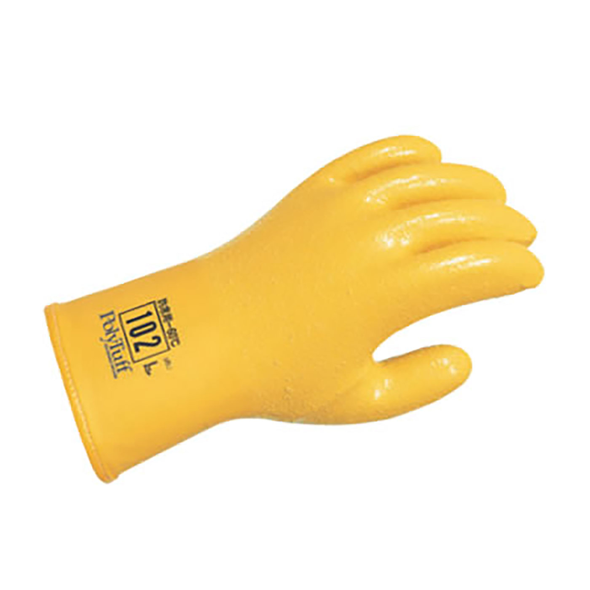 Heat Resistant Gloves; Cleanroom, Dry Contact, 210 F to 1400 F, ESD,  18Long, Large, QR-55G