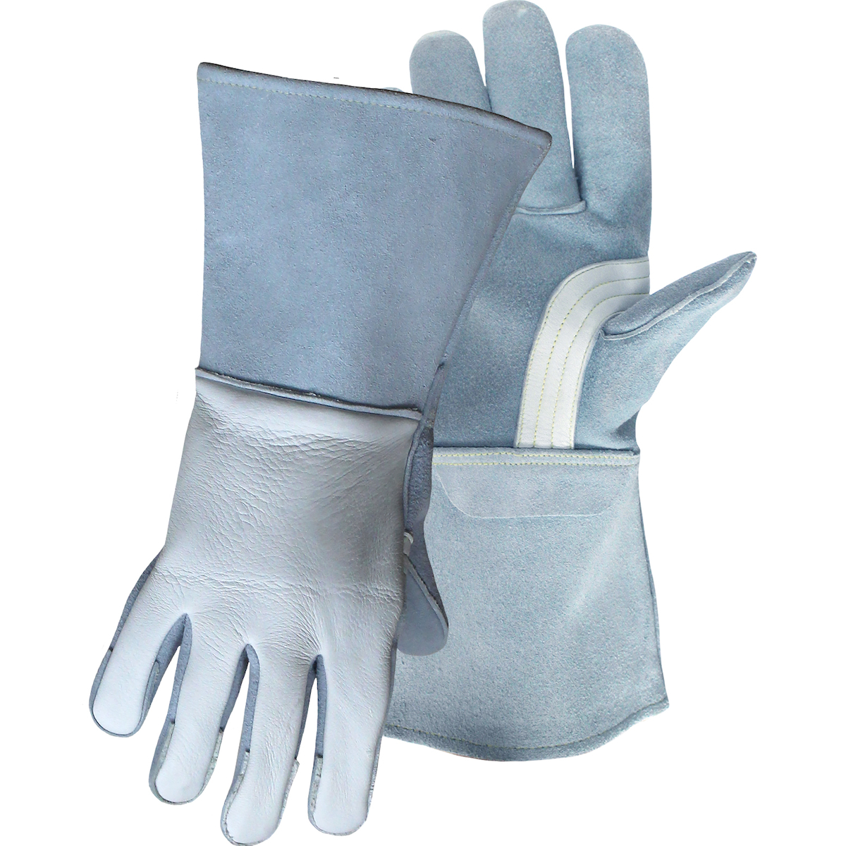 Boss® Premium Elkskin Welder Gloves with Cowhide Leather Cuffs