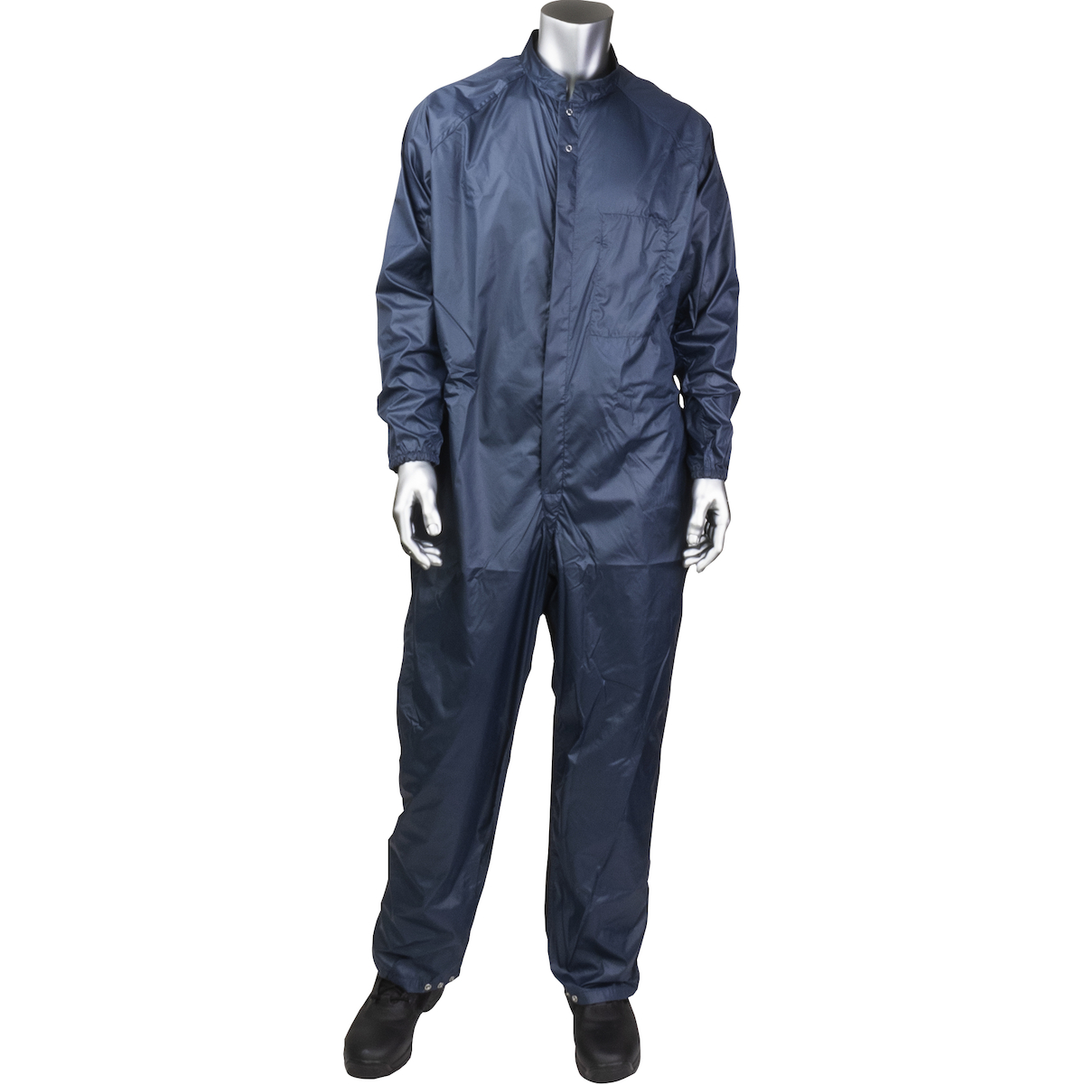 CCNQ8-26NV Uniform Technology™ Spray Paint / Powder Coating Reusable Coveralls - Navy