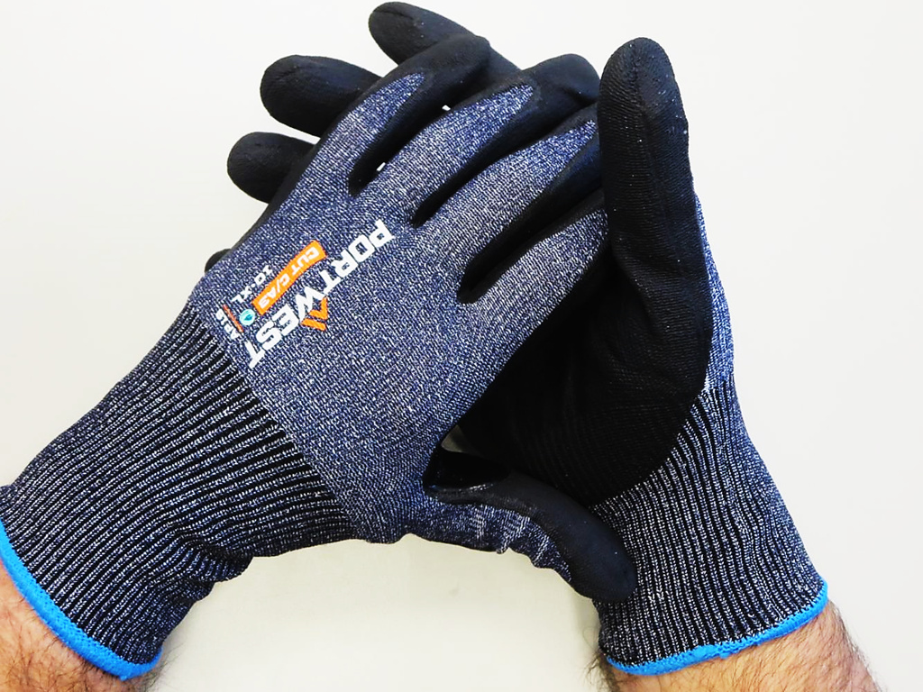 Portwest® Planet AP18 Recycled Micro Foam Nitrile Coated A3 Cut Gloves