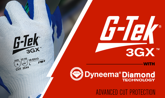 G-Tek® 3GX™ Cut Safety Grip Gloves