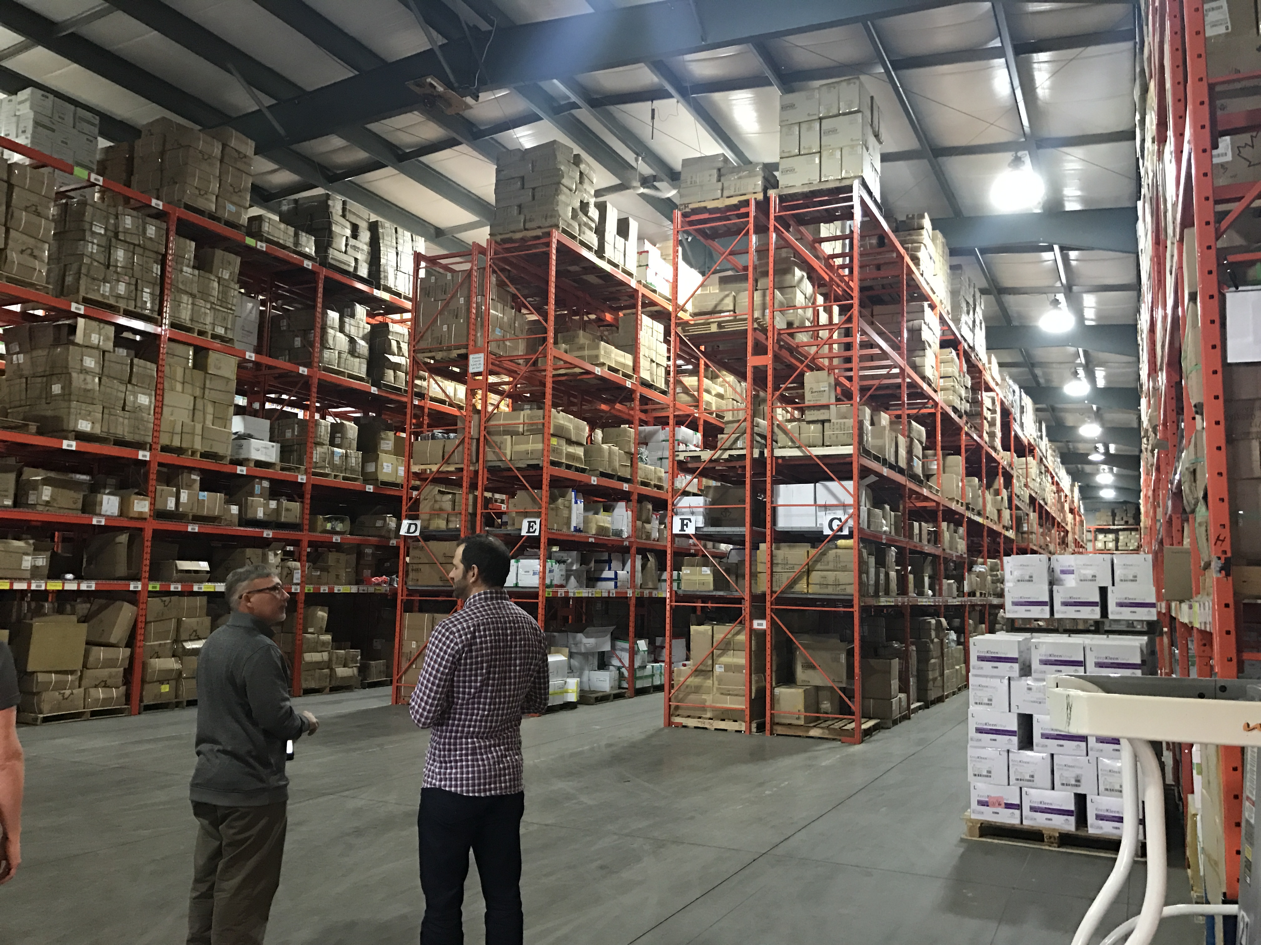 Superior Glove's Main Distribution Warehouse