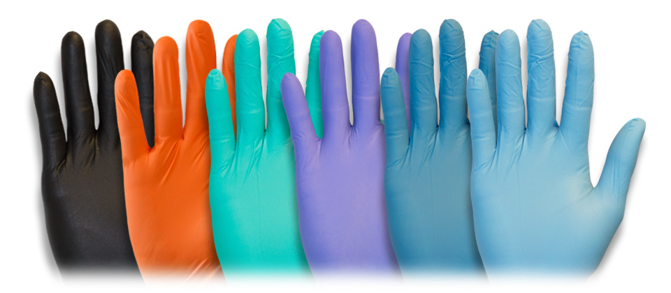 Image of Single-Use Latex Free Nitrile Gloves