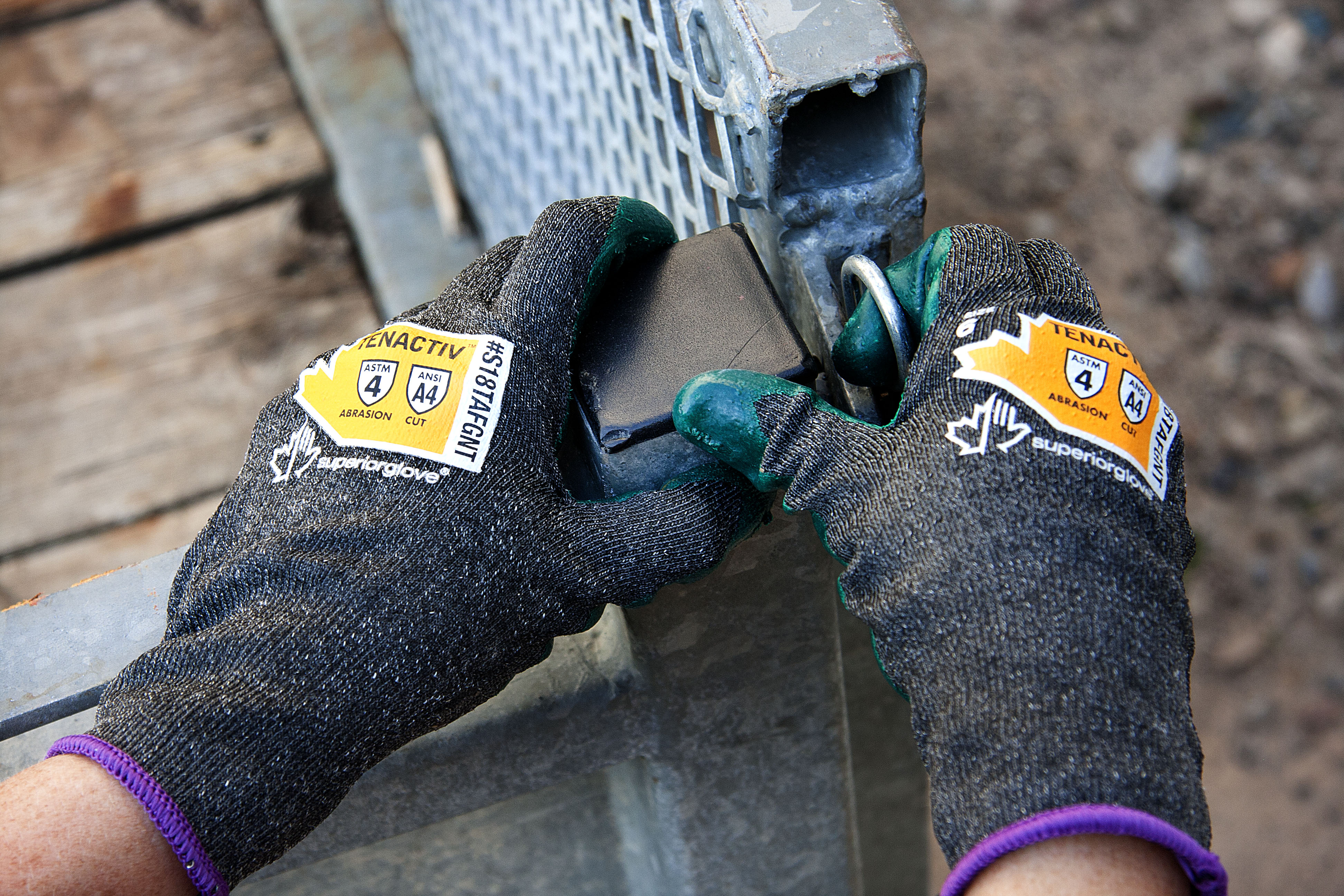 Superior Glove® TenActiv™ Heavy Composite Gloves w/ ZedCoat™