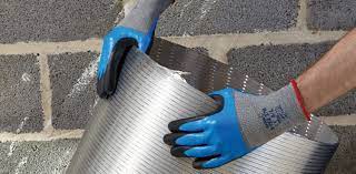 SHOWA 376R Guanti Lavoro Nitrile, Rivestimento Schiuma, Taglia 8/L, Antiscivolo, Impermeabili