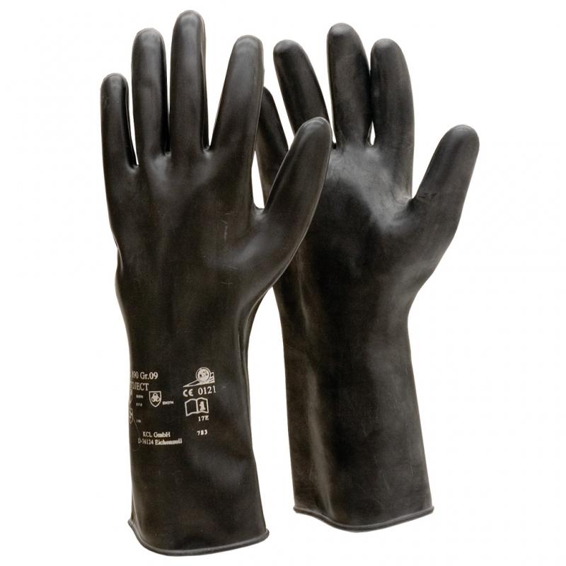 Showa® 892 Viton® Unlined 12Mil Butyl Gloves Viton Butyl Gloves Wholesale Showa 892 Viton