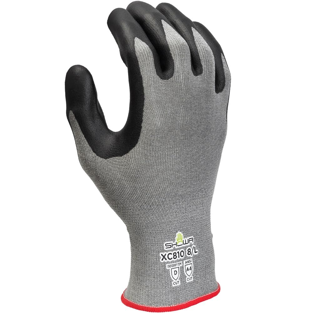 Showa® XC810 HPPE Microporous Nitrile Coated A4 Cut Gloves