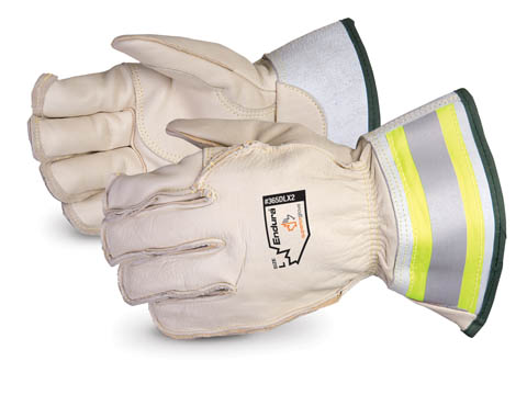 Superior 365DLXFTL Horsehide Leather Lineman Gloves - Thinsulate Lined, Large