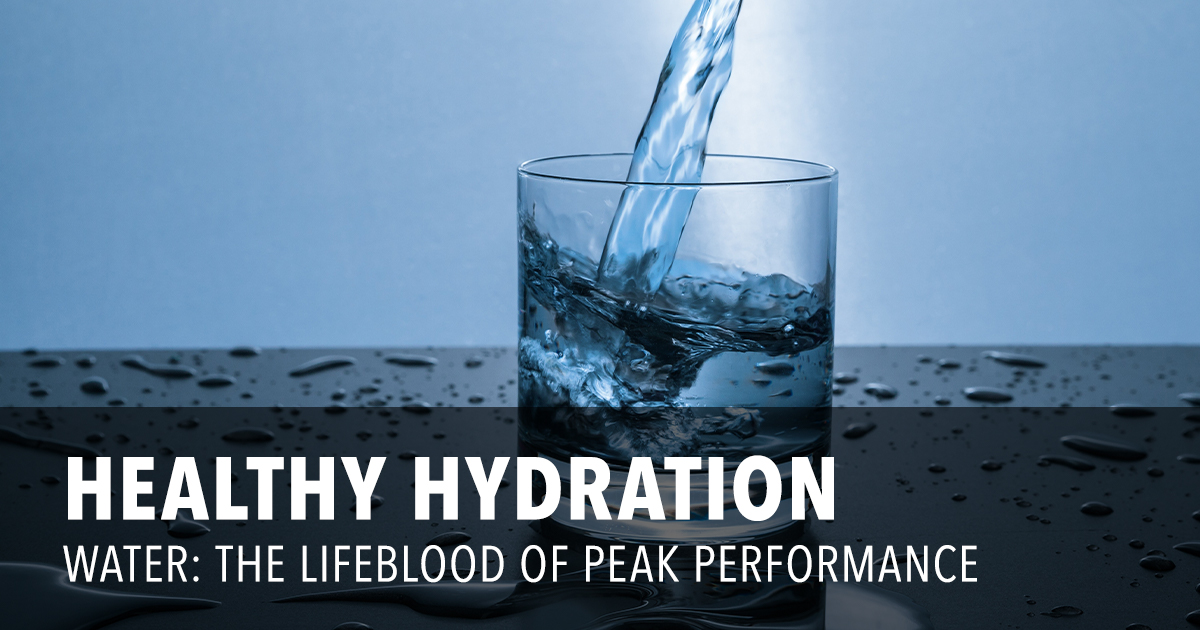 H2O: The Lifeblood of Peak Performance