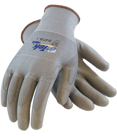 #33-GT125 PIP® G-Tek® PU Coated Polyester Swipe Gloves