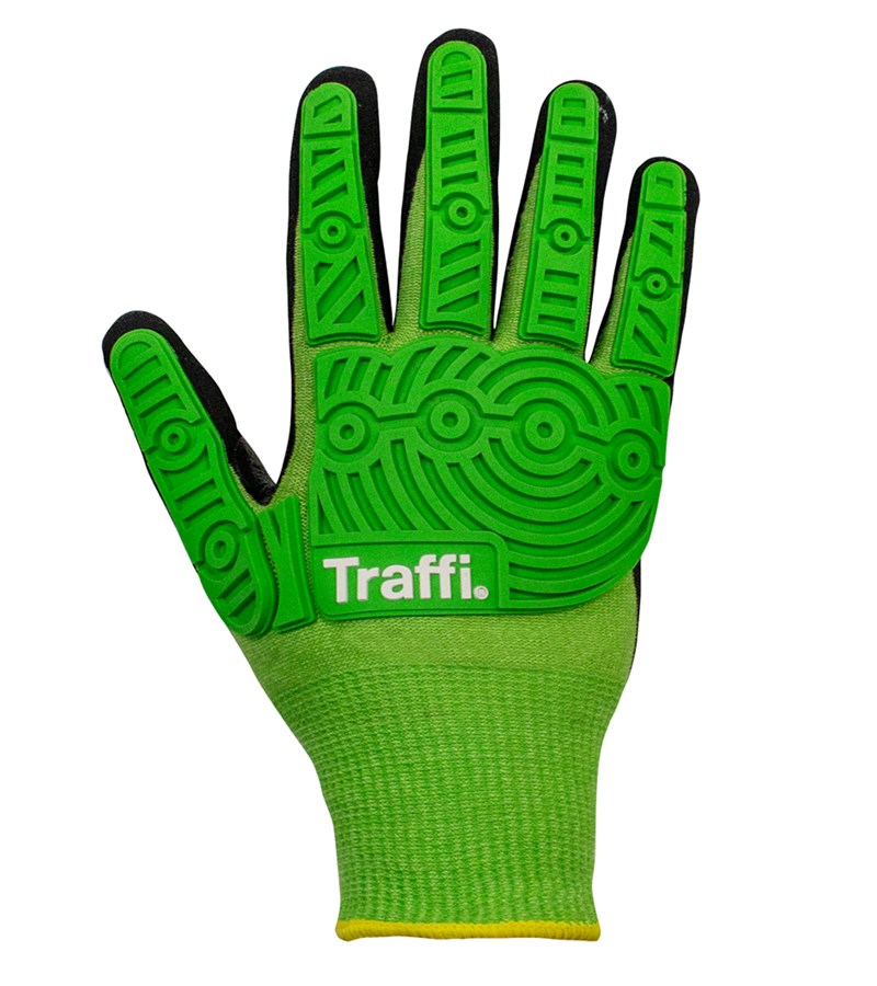 Traffi® TG5545 Impact Protection Cut Resistant Work Gloves Water