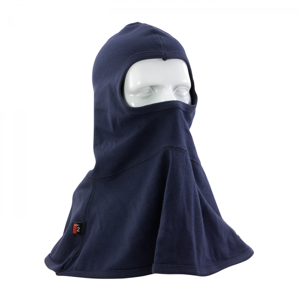 #385-FRBL11 PIP® Single-Layer AR/FR Interlock Cotton Balaclava - 11.8 Cal/cm2