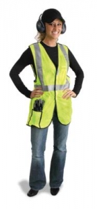 MDS Economy Break-Away Safety Vest w/ Scotchlite™ Reflective Tape - Class R2