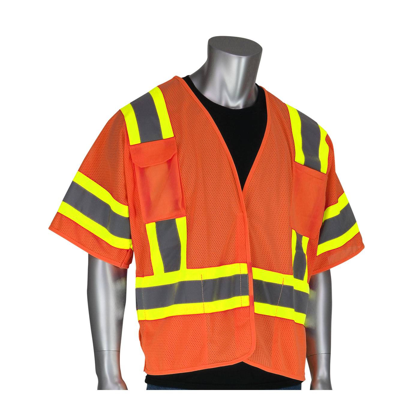 ANSI Type R Class 3 TwoTone Breakaway Vests ANSI Class 3 Breakaway