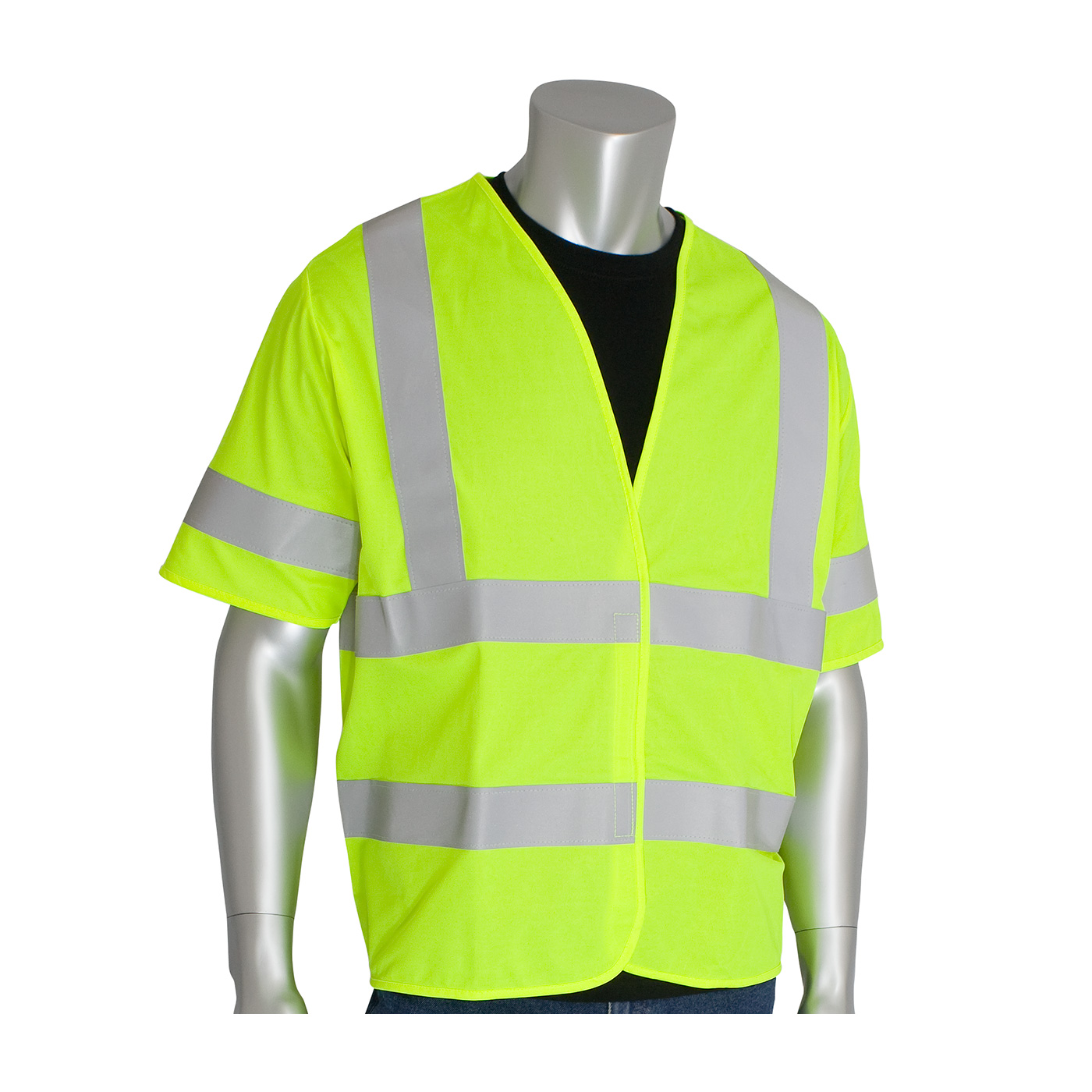 ANSI Type R Class 3 Flame-Resistant Solid Vest | Hi-Viz Safety Apparel ...