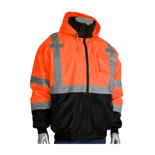 Class 3 Lined Bomber Jackets | Hi-Viz Cold Conditions Work Jackets | Hi ...